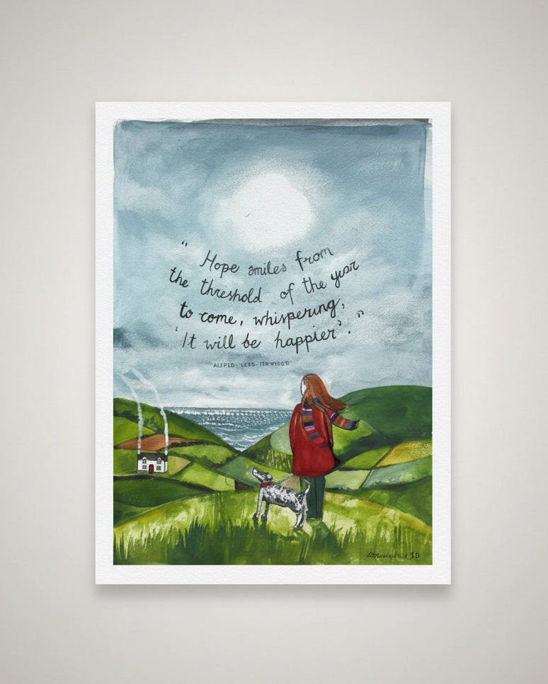 Twelve Months Greetings Card