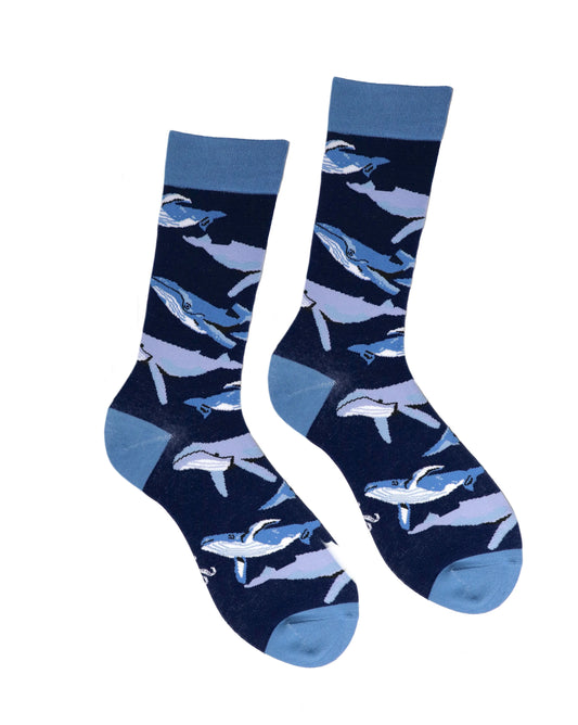Soctopus Socks, Whale of a time - Unisex