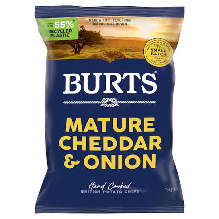 Burt's Cheese & Onion Crisps