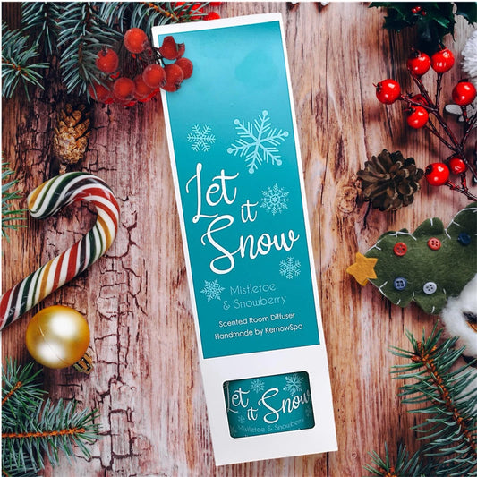 Let it Snow, Mistletoe and Snowberry, Scented Room Diffuser