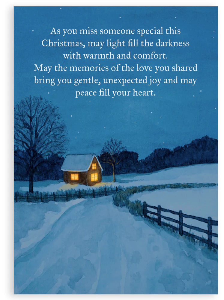 May Light Fill the Darkness, Christmas Card
