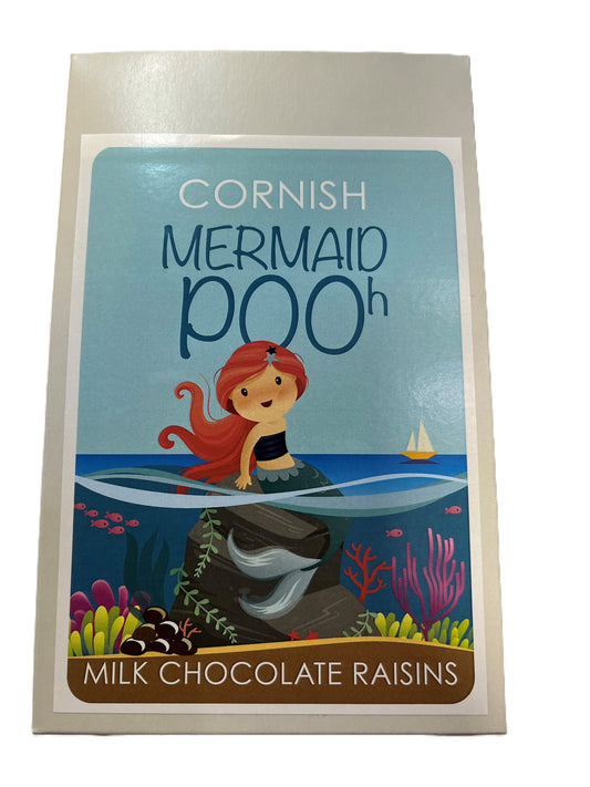 Cornish Mermaid Pooh - Milk Chocolate Raisins