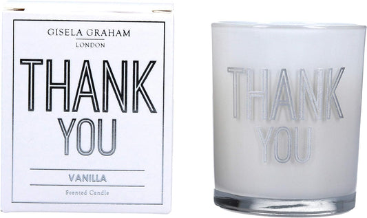 Gisela Graham, Thank You Vanilla Mini Scented Candle