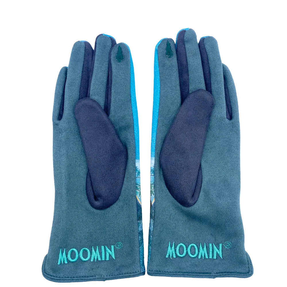 Moomin Campfire Embroidered Gloves