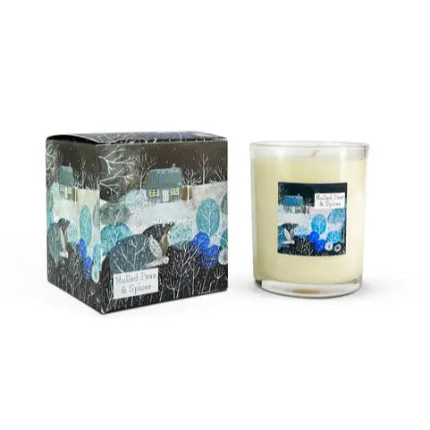 Mulled Pear & Spice Scented Candle, 20cl