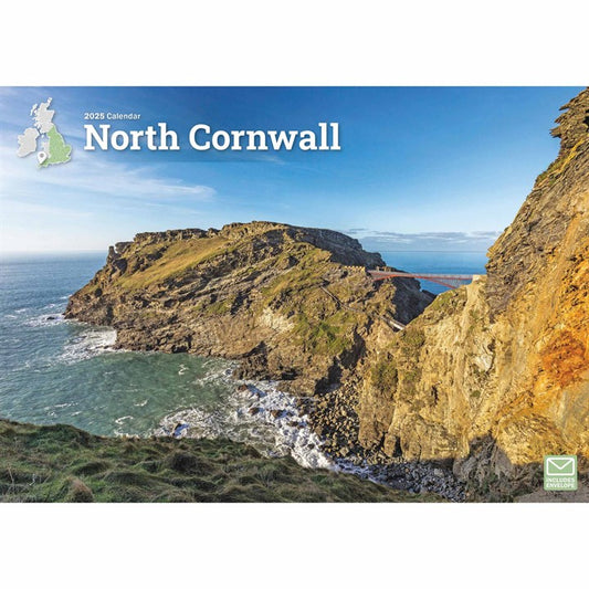 North Cornwall, A4 Calendar 2025