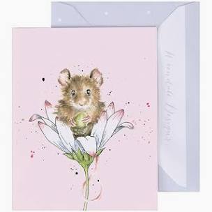 'Oops a Daisy' Miniature Greetings Card