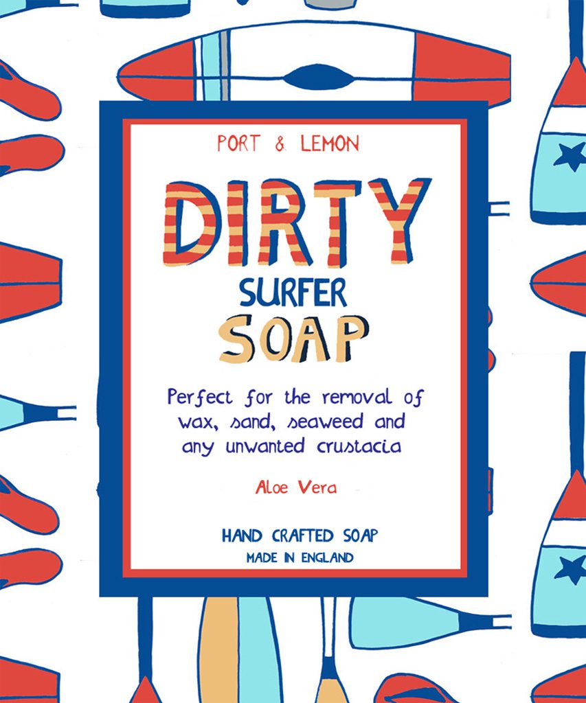 'Dirty Surfer' Aloe Vera Soap