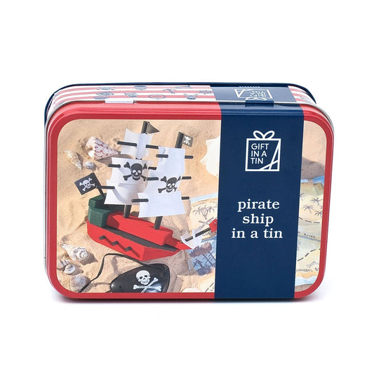 Apples to Pears, Gift in a Tin - Make your own Pirate Ship
