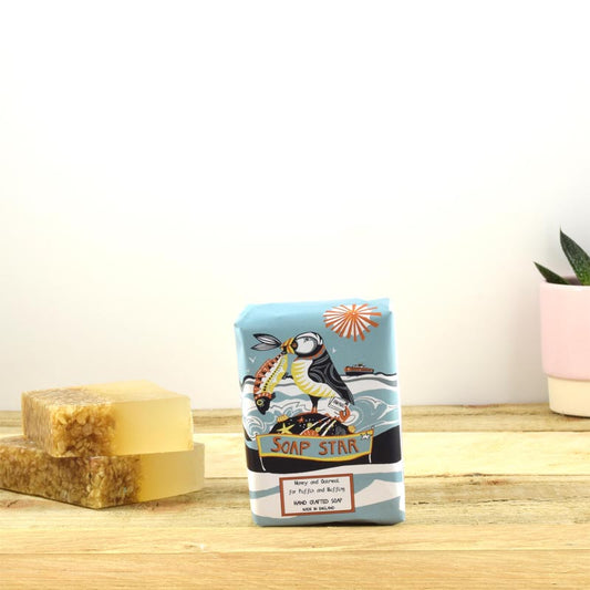 'Proud as a Puffin' Hand Crafted Oats and Honey Soap