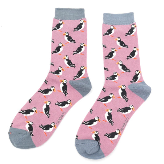 Puffin Socks, Size 4-7, (Euro 37-42)