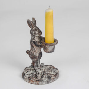 Rabbit Standing Candle Holder