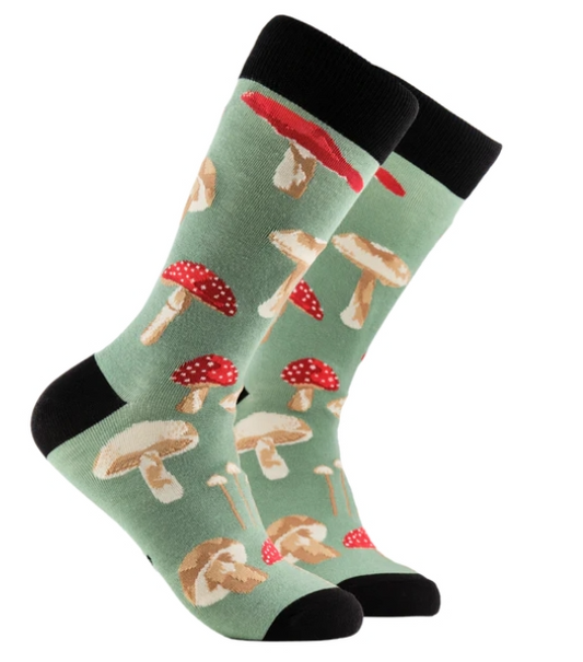 Soctopus Socks - Mushrooms