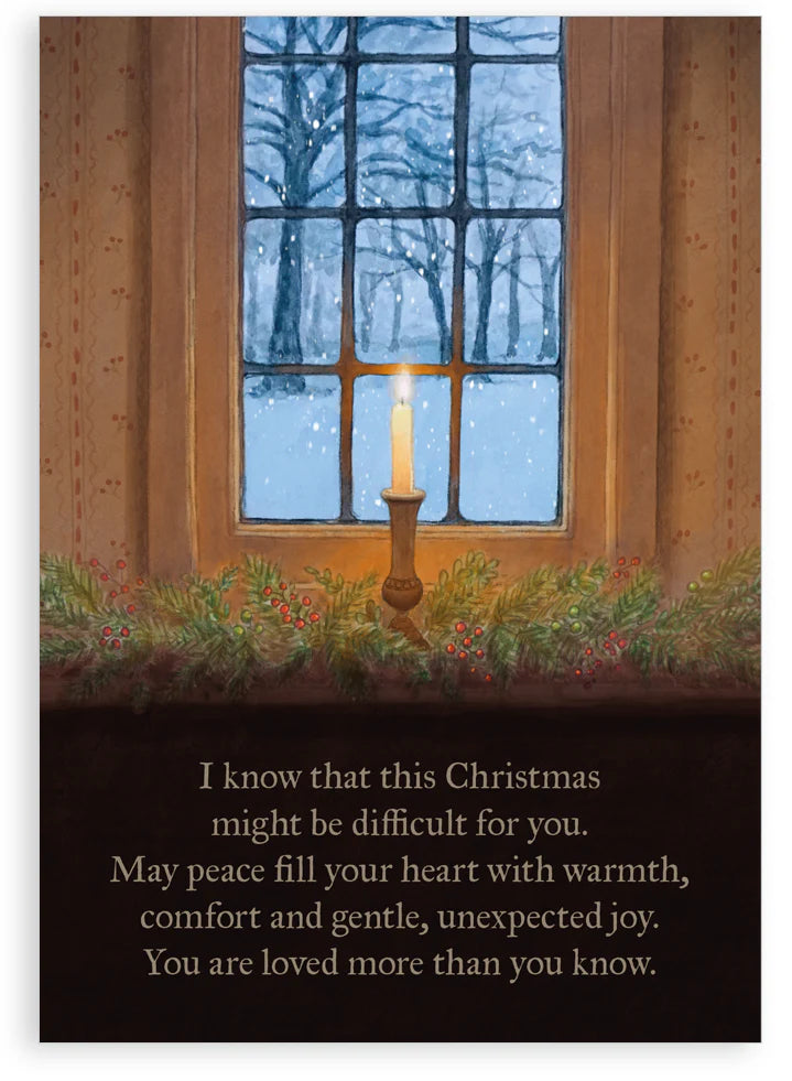 Sending Love at Christmas, Greetings Card