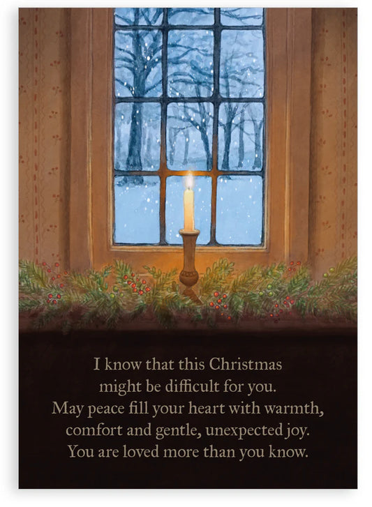 Sending Love at Christmas, Greetings Card