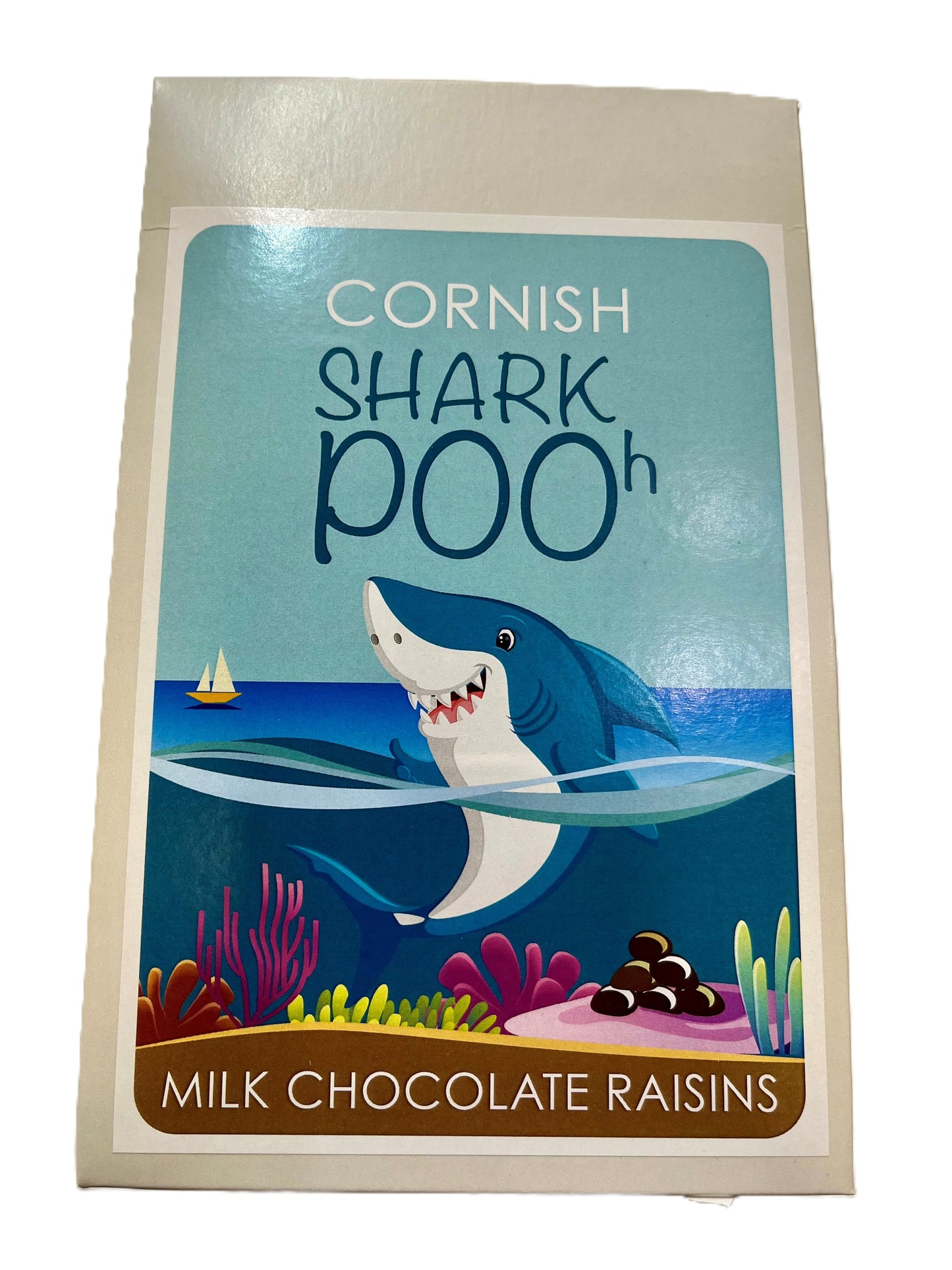 Cornish Shark Pooh - Milk Chocolate Raisins