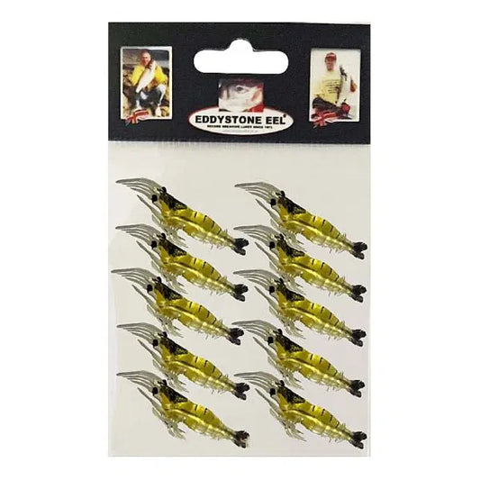 Shrimp/Prawn Yellow with Hook
