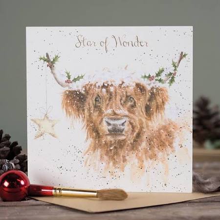 'Highland Star' Christmas Card