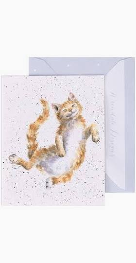 The Catnap' Miniature Greetings Card