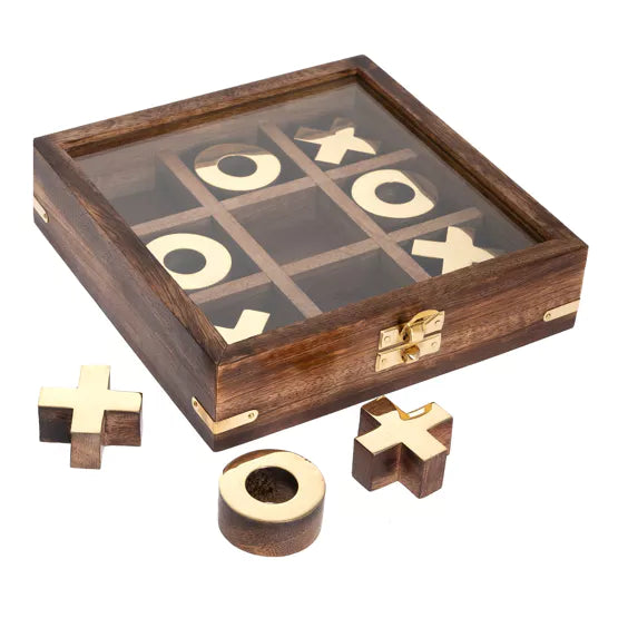 Luxury Gift Boxed Tic Tac Toe Set