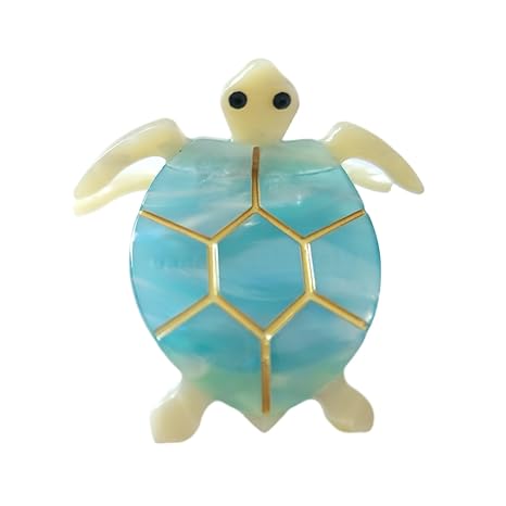 Turtle Hair Claw Clip, Various Colours