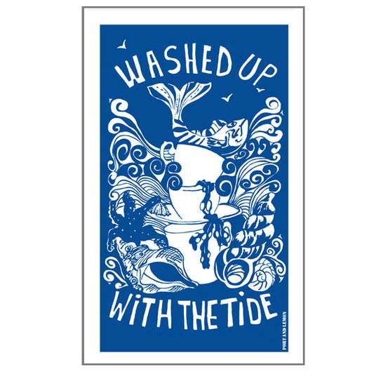 'Washed Up' Tea Towel