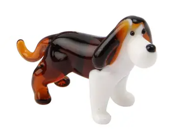 Glass Beagle Dog
