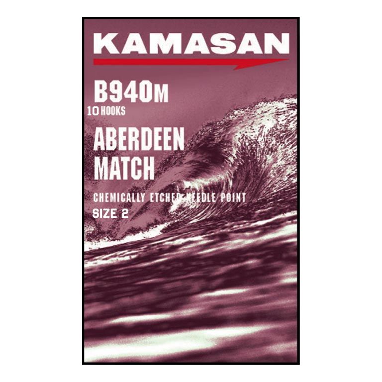 Kamasan B940M Aberdeen Match, size 2, 10 Hooks