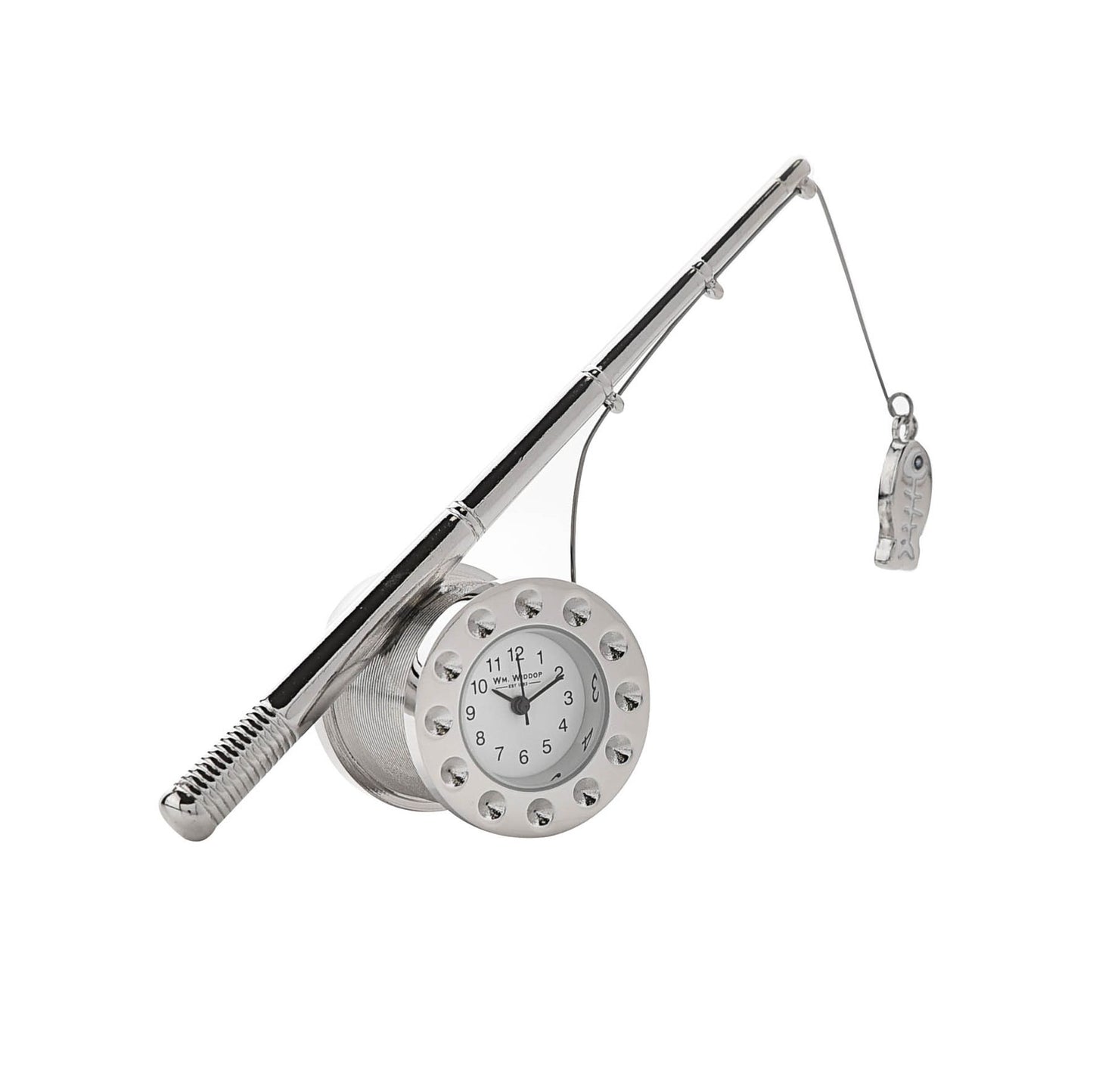 Miniature Fishing Rod Clock