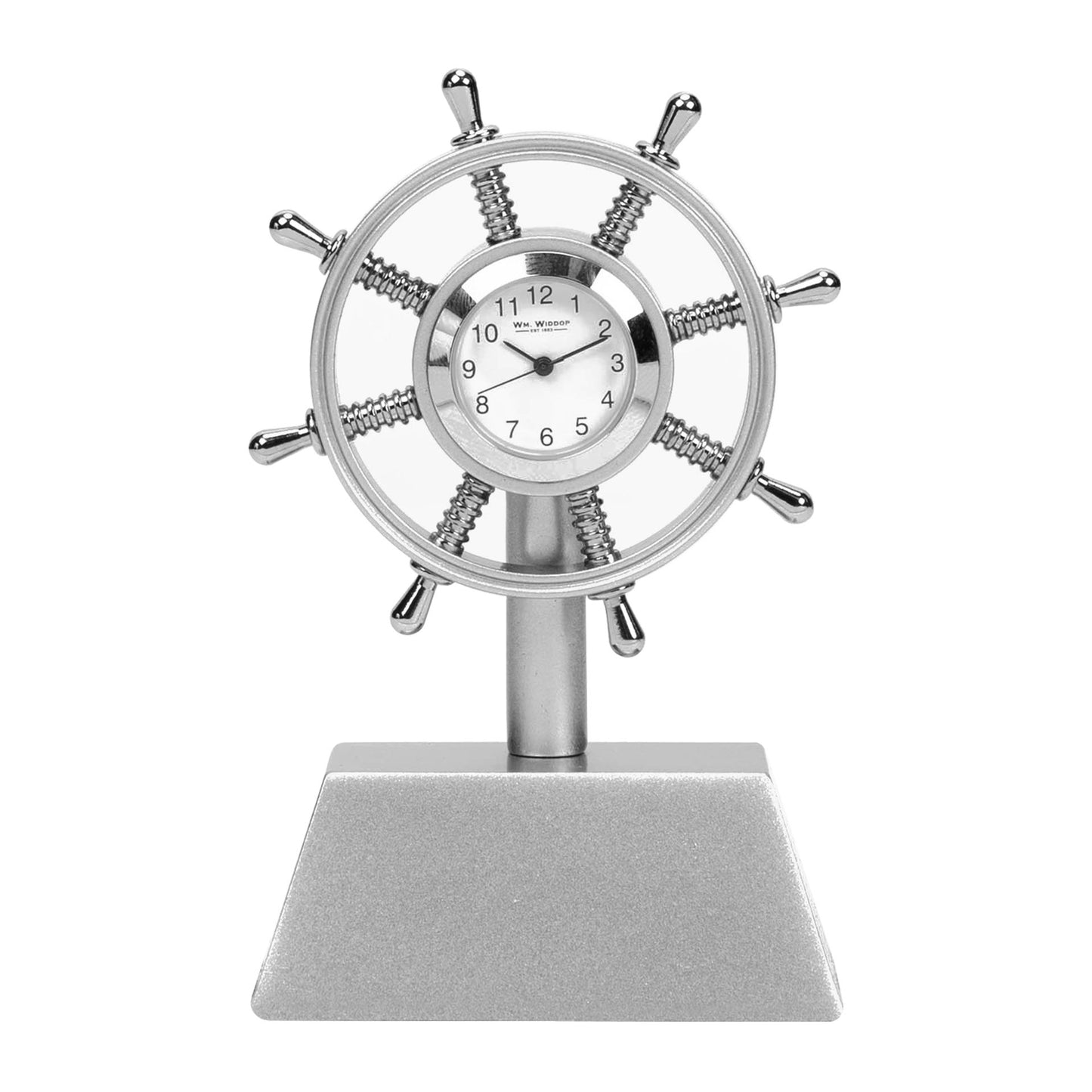 Miniature Ships Wheel Clock