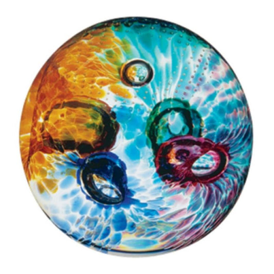 Joy Mystical Aura Paperweight, Caithness Glass