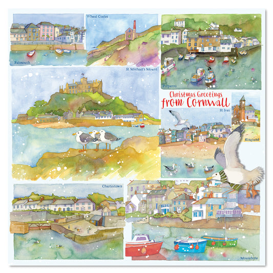 “Cornwall” Christmas Cards Pack of 10