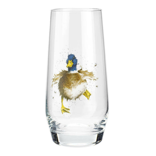 Royal Worcester, Wrendale Designs Waddling Duck Hi-Ball Glass