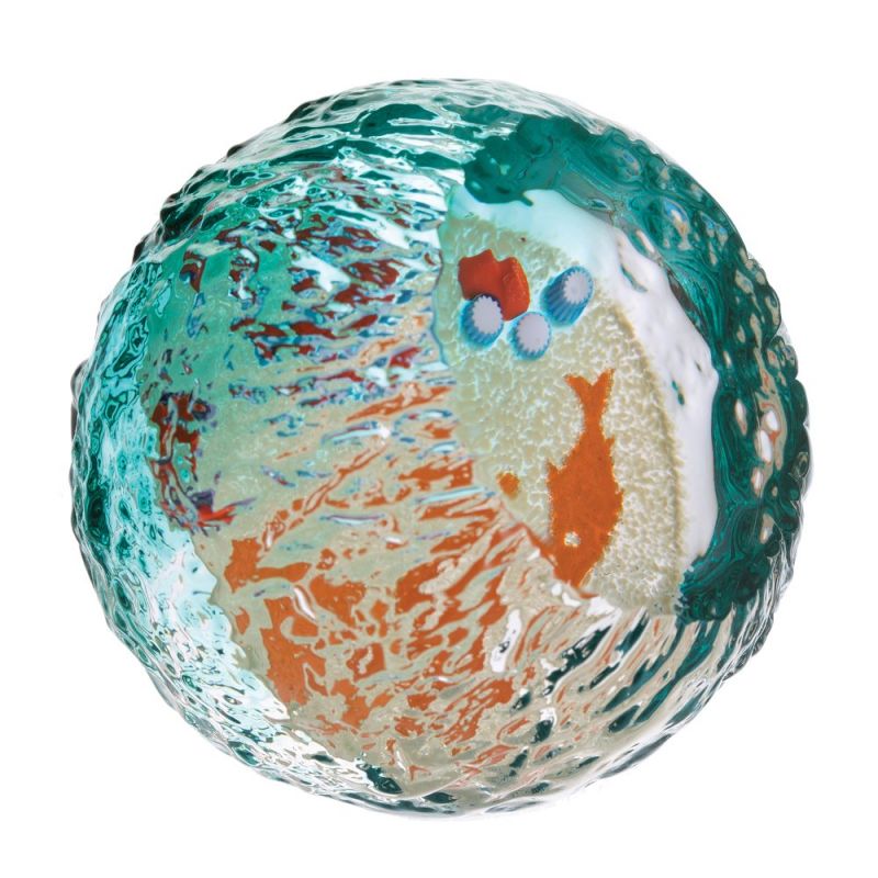 Seabed Goldfish Paperweight, Caithness Glass