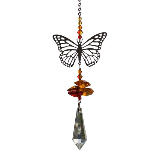 Crystal Fantasies Monarch Butterfly