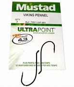 Mustad Viking Pennel Hooks, Size 2/0, 7 Piece