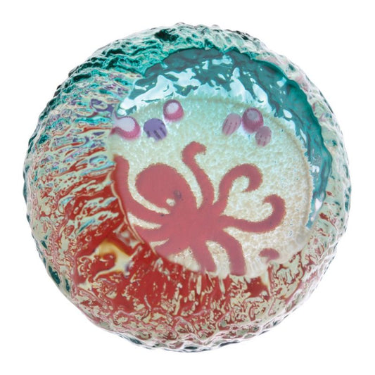 Seabed Octopus Paperweight, Caithness Glass