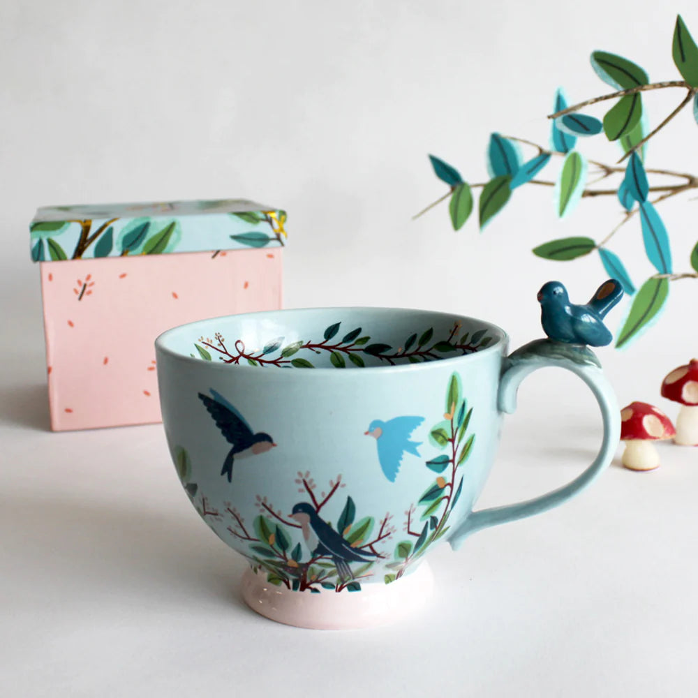 Secret Garden Bird Cup