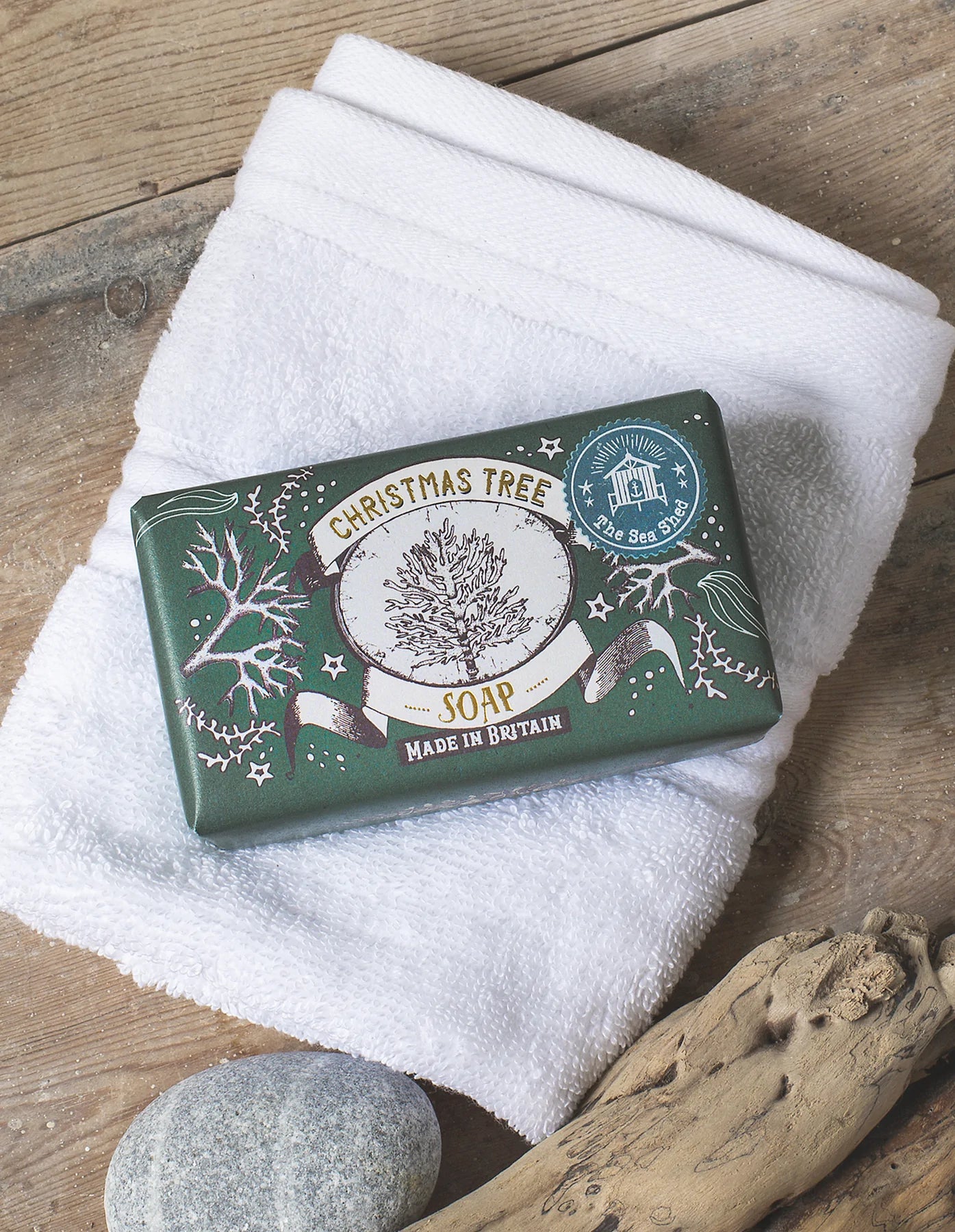 Christmas Tree Soap, The Sea Shed, 190g