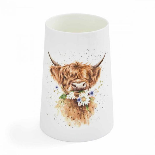 Royal Worcester, Wrendale, Daisy Coo' Vase