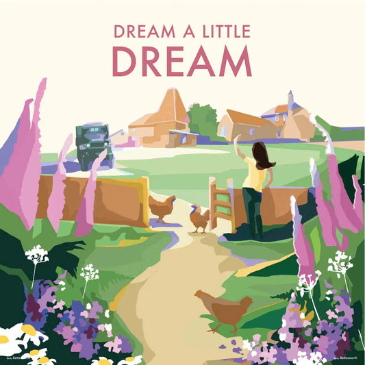 “Dream A Little Dream” Greetings Card