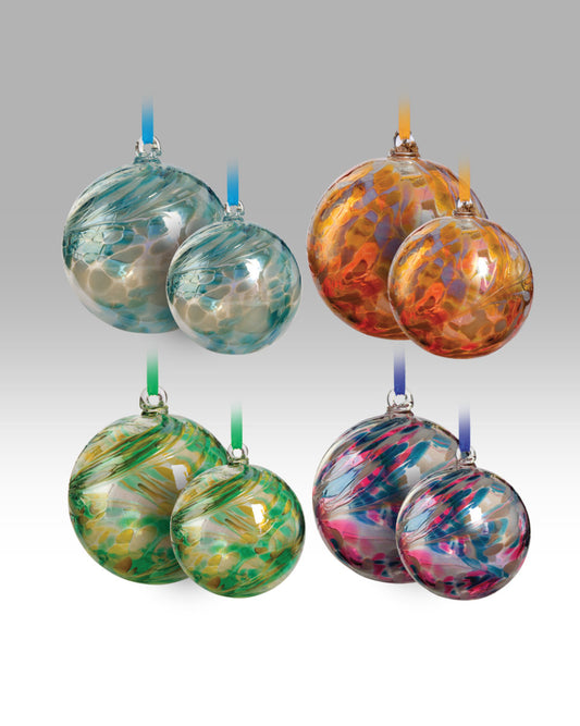 Coloured Glass Friendship Ball - 10 cm