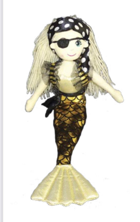 Sea Treasures Pirate Mermaid, 45cm