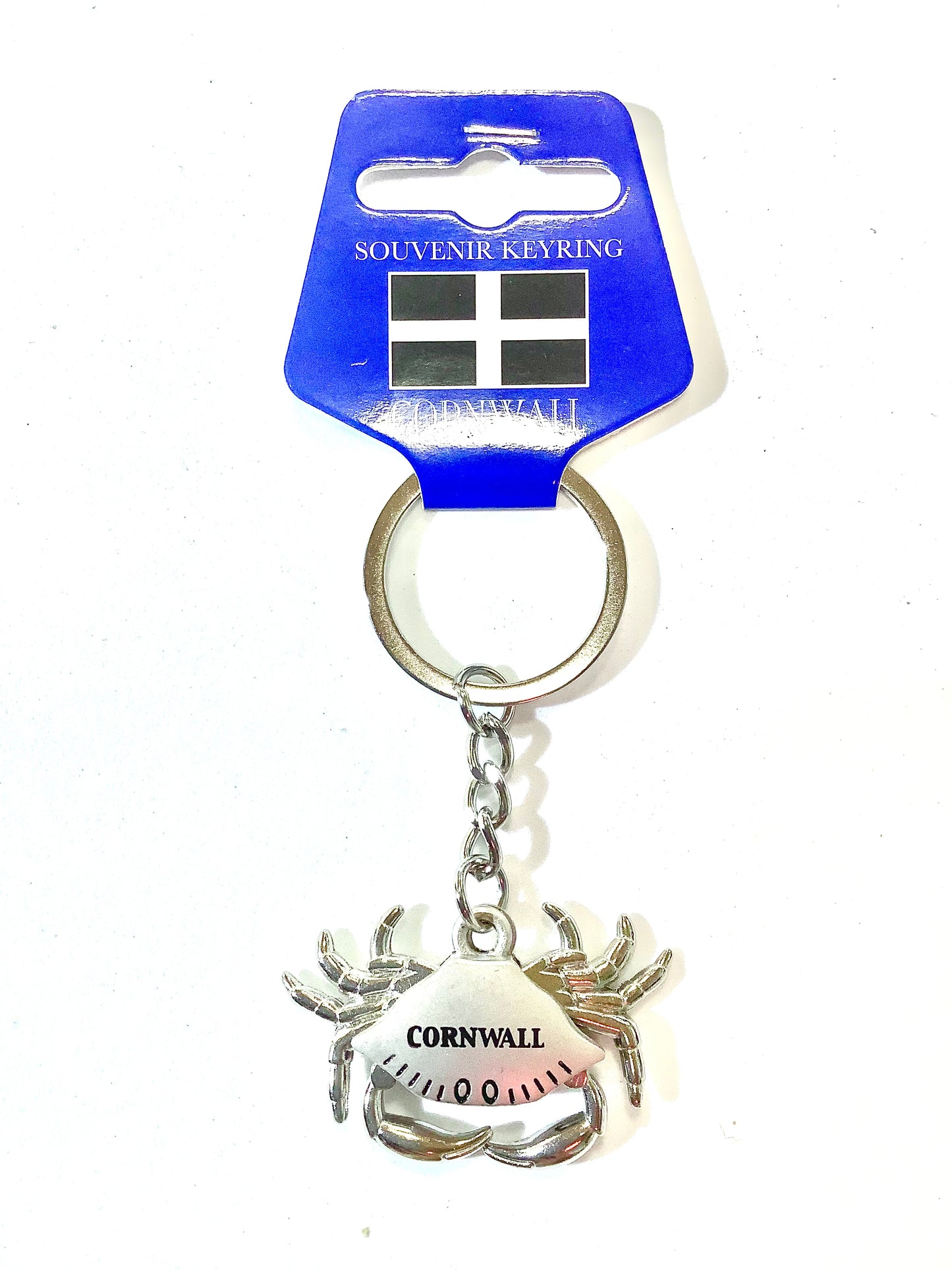 Cornwall Crab Keyring