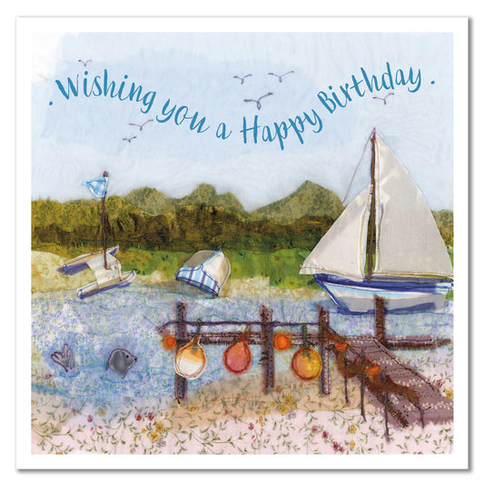 'Sailing' Birthday Card