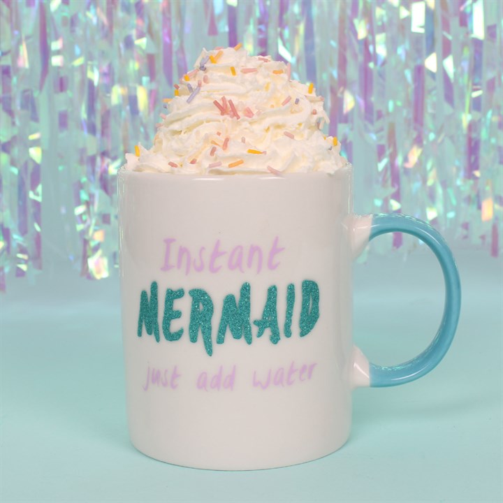 'Instant Mermaid Just Add Water' Bone China Mug