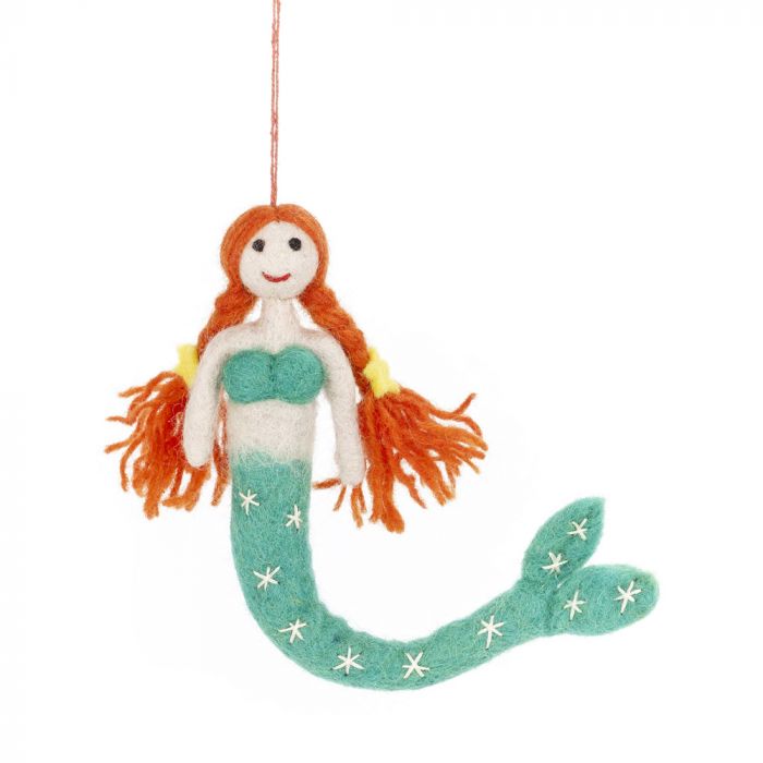 Handmade Felt Magical Mermaid