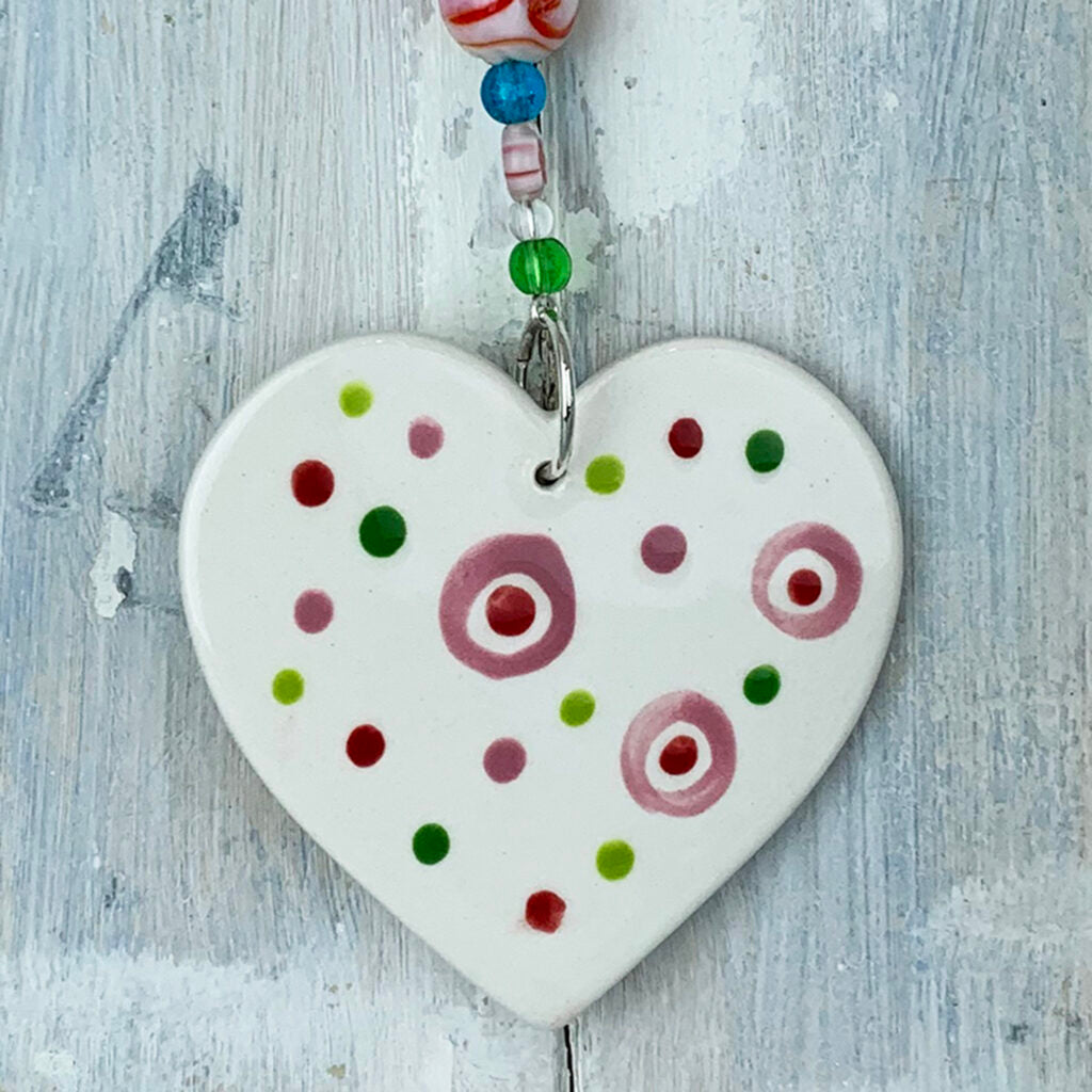Colour Heart Mum is the Best Hanging Decoration