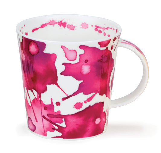 Dunoon Pink Splash Mug