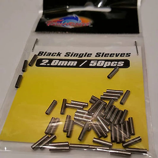 Tsunami, Black Single Sleeve, 2.0mm, 50 Piece